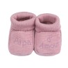 baby slofjes papa d'amour oudroze baby slofjes papa d'amour oudroze