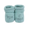 baby slofjes papa d'amour saliegroen baby slofjes papa d'amour saliegroen