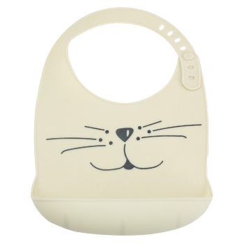 Bavoir Silicone - chat marine Trois Kilos Sept - 4