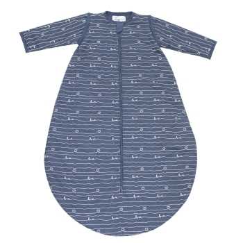 Saco de dormir azul-marinho com motivo branco «love» Saco de dormir azul-marinho com motivo branco «love»