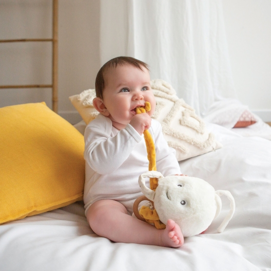 muzikale knuffel Jelly de kleine kwal
