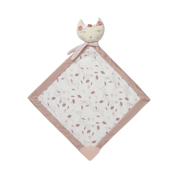 Rose the little cat flat comforter