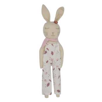 Lili, a coelhinha, em versão boneca com jardineiras Lili, a coelhinha, em versão boneca com jardineiras