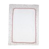Changing mat with removable white and pink cover Changing mat with removable white and pink cover