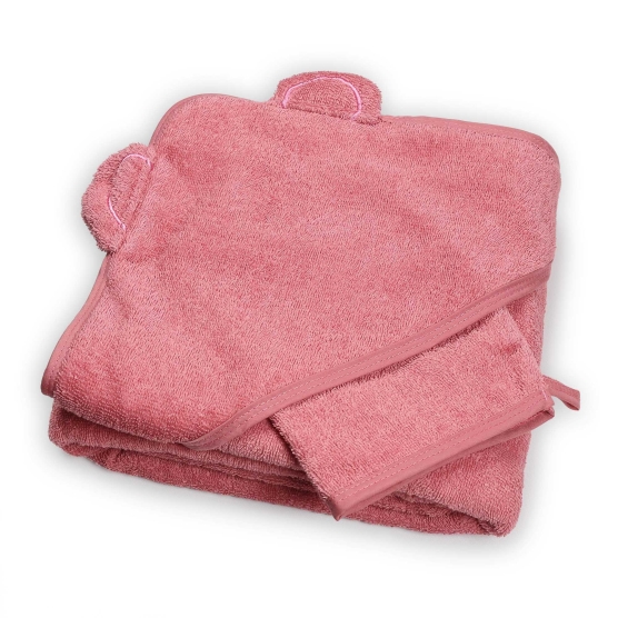 Sortie de bain - Ourson Rose Trois Kilos Sept - 1