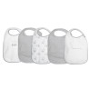 Conjunto de 5 babetes para a introdução alimentar