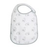 Newborn bib with milk carton pattern