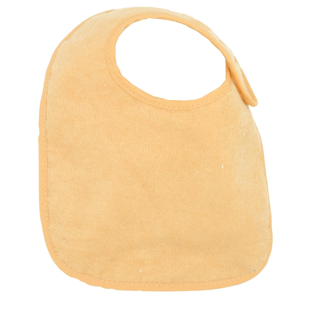 solid mustard bib