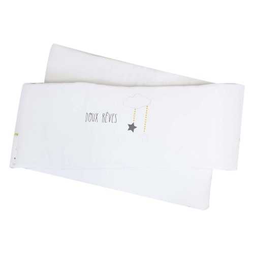 protector de cuna dulces sueños