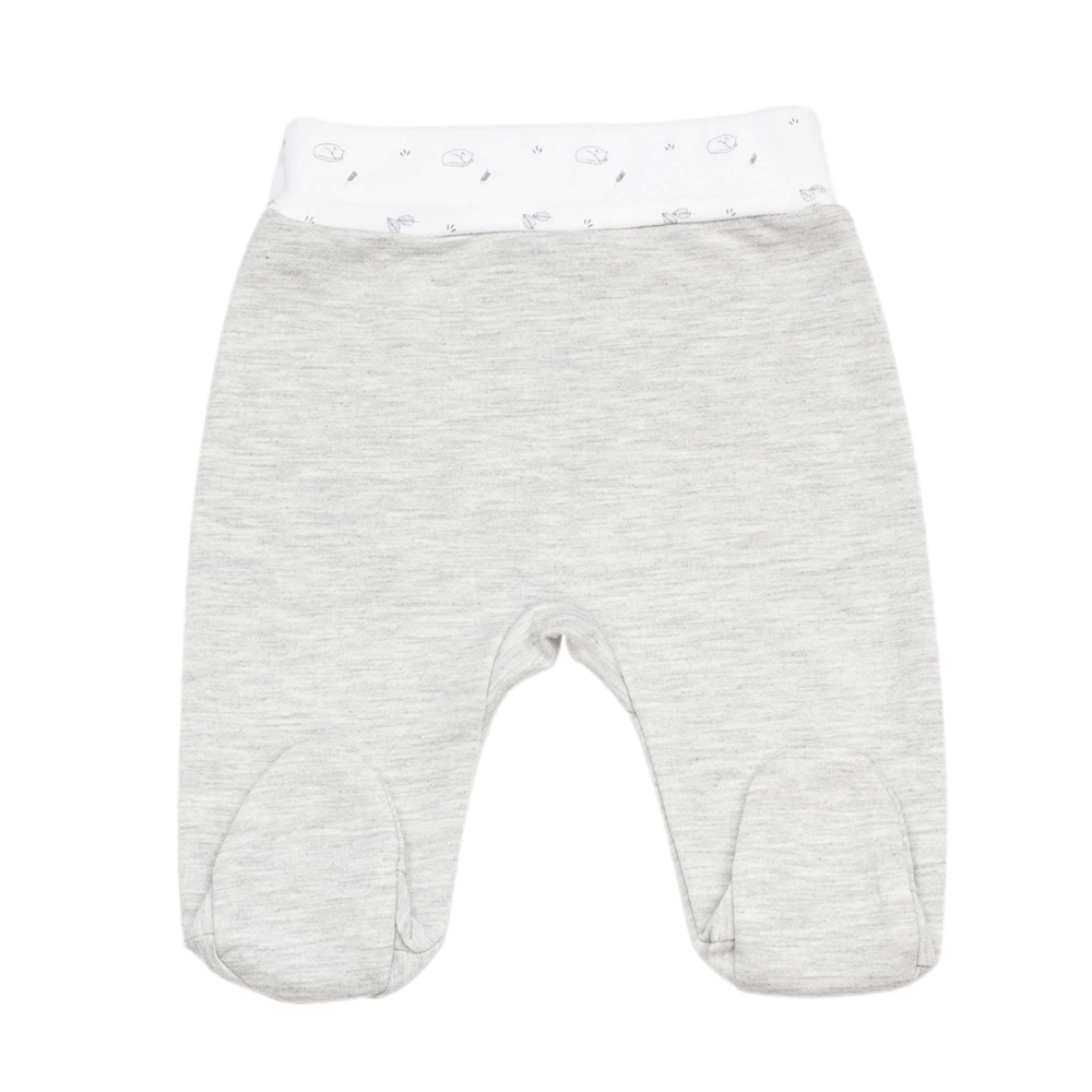 pantalon gris chiné