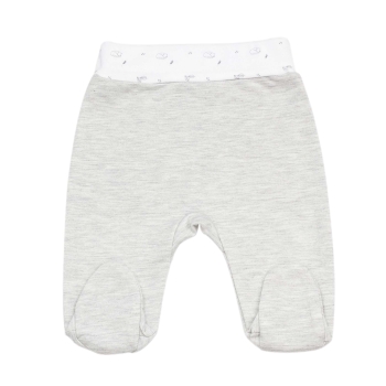 pantaloni grigio melange