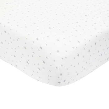 Jersey Fitted Sheet - Stars